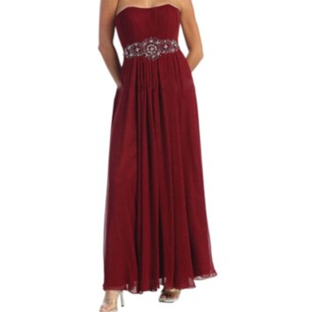 May Queen Prom Dress : Teal Blue